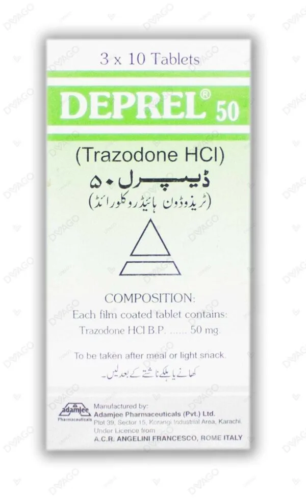 Deprel Tablets 50Mg (1 Strip = 10 Tablets)