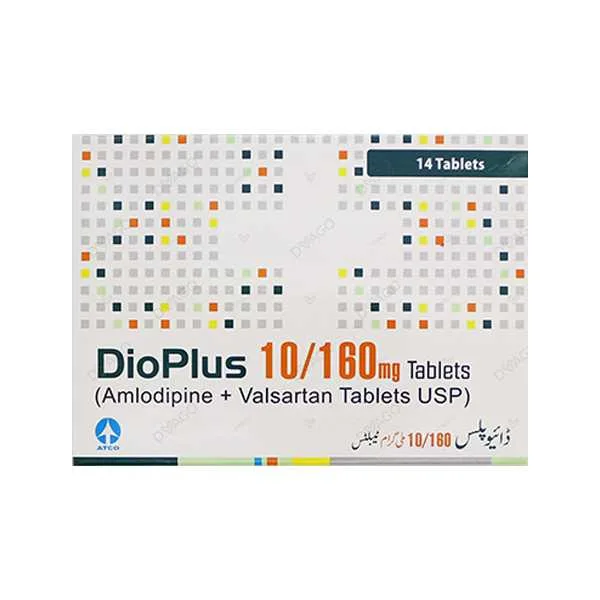 Dioplus Tablets 10/160Mg (1 Box = 2 Strips) (1 Strip = 7 Tablets)