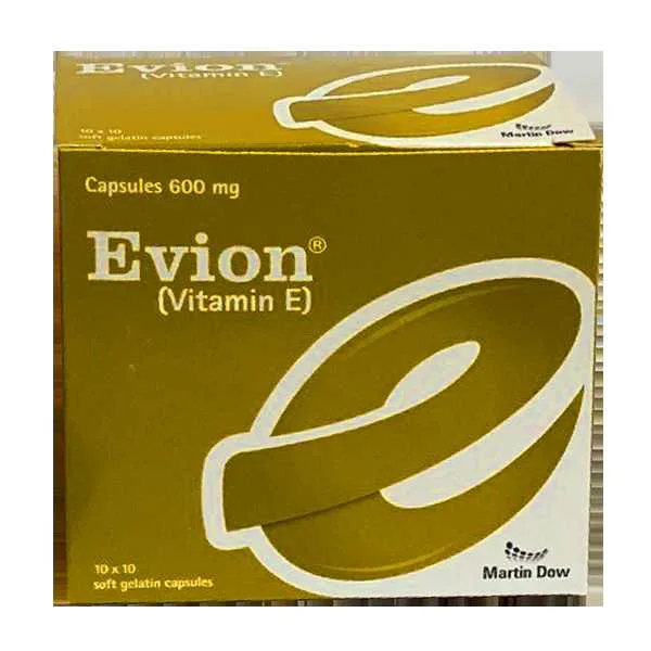 Evion Capsules 600Mg  (1 Strip = 10 Capsules)