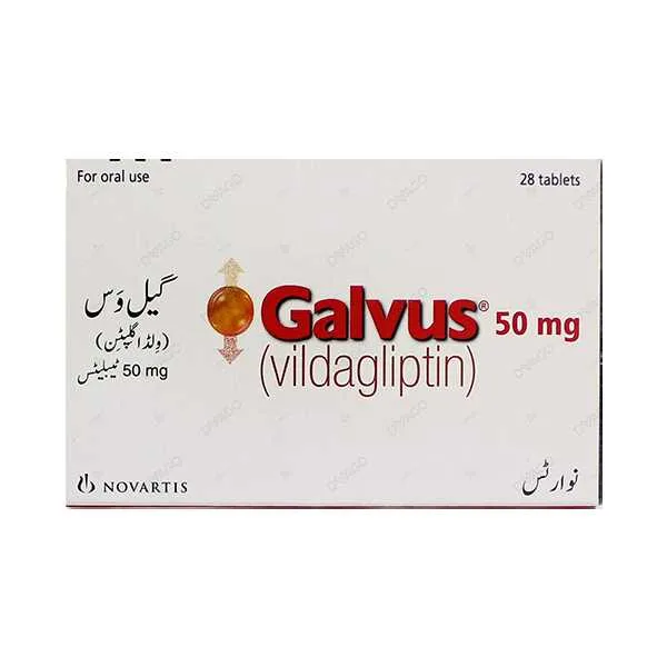 Galvus Tablets 50Mg (1 Box = 2 Strips) (1 Strip = 14 Tablets)