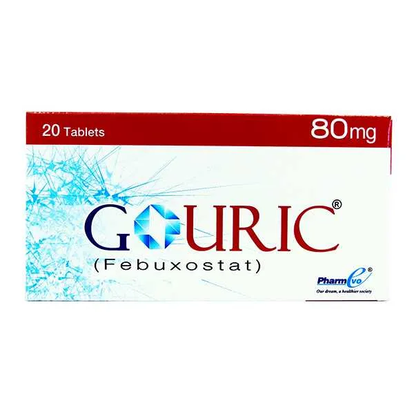 Gouric Tablets 80Mg (1 Box = 2 Strips) (1 Strip = 10 Tablets)