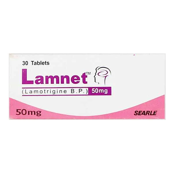 Lamnet Tablets 50Mg (1 Box = 3 Strips) (1 Strip = 10 Tablets)