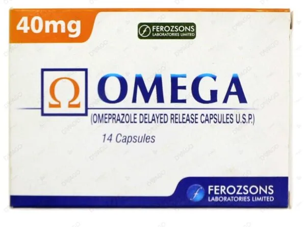 Omega Capsules 40Mg (1 Strip = 7 Capsules)