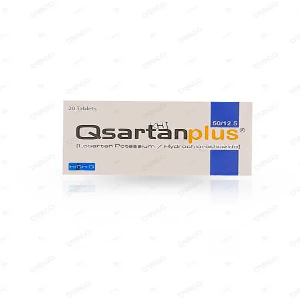 Qsartan Plus Tablets 50/12.5Mg (1 Strip = 10 Tablets)