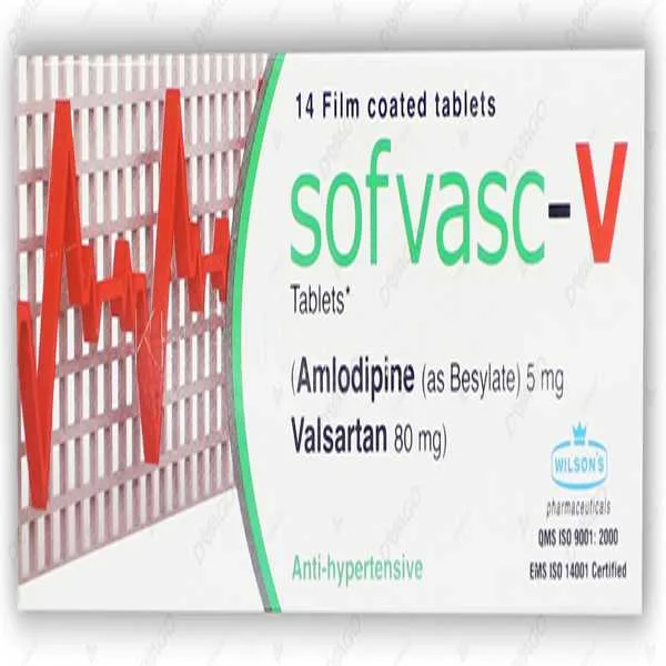 Sofvasc-V Tablets 5/80Mg (1 Box = 1 Strip)(1 Strip = 14 Tablets)
