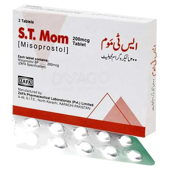 S.T Mom Tablets 200Mg (1 Box = 10 Tablets)