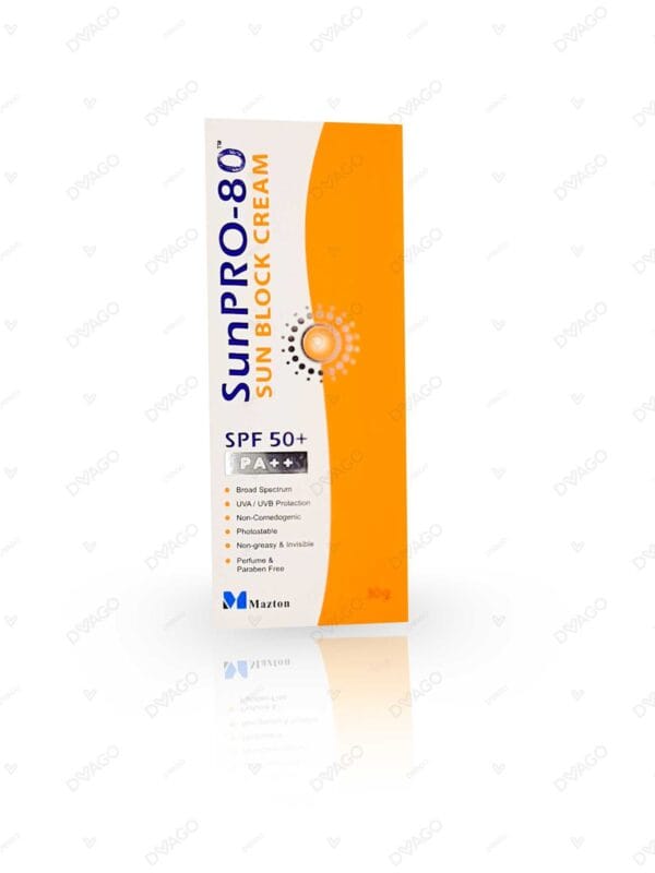 Sun Pro-80 Sun Block Spf 50+ Cream 30G